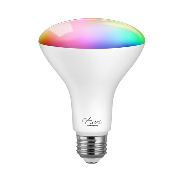BR30 LED Smart Bulb, 10 Watt, 650 Lumens, 2700K-5000K + RGB CCT Tunable, Medium E26 Base, Wi-Fi Enabled, 120V