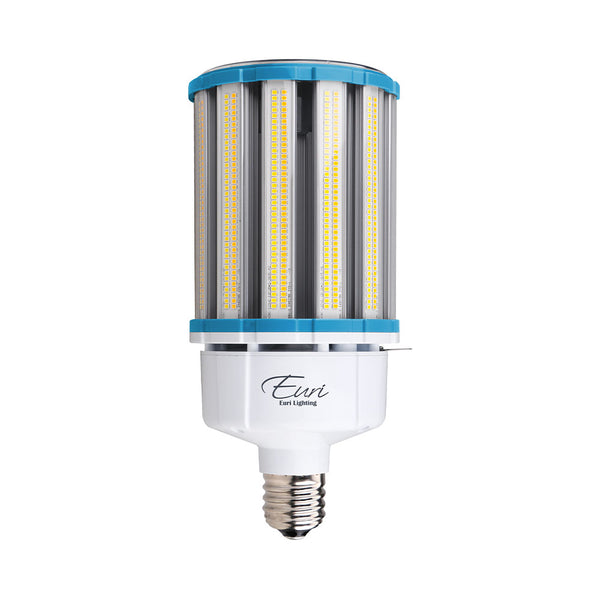 LED Corn Bulb, 80W/100W/120W Adjustable, 11280 thru 15572 Lumens, 3000K/4000K/5000K Selectable, Mogul E39 Base, 360 Degree Beam Angle, 120-277V
