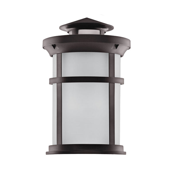 LED Outdoor Cylindrical Wall Lantern, 11.5 Watt, 1050 Lumens, 3000K, 120V