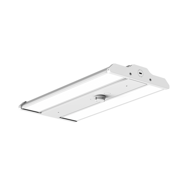 Linear Highbay Light, 120W/150W/200W Selectable, 4000K/4500K/5000K CCT Adjustable, Dimmable (0-10V), DLC Premium, ETL Listed, Damp Location Rated