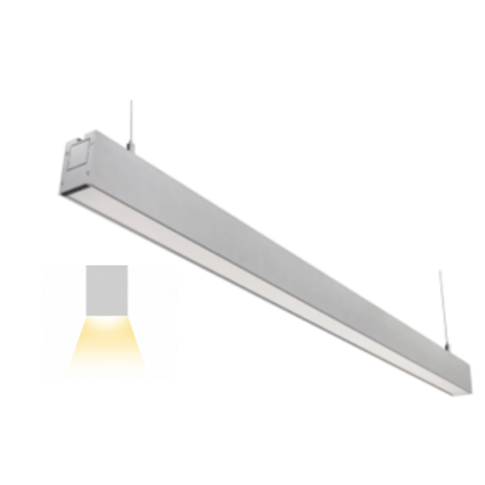 4 Foot LED Linear Light Suspended Series, 40 Watt, 4600 Lumens, 3K/4K ...