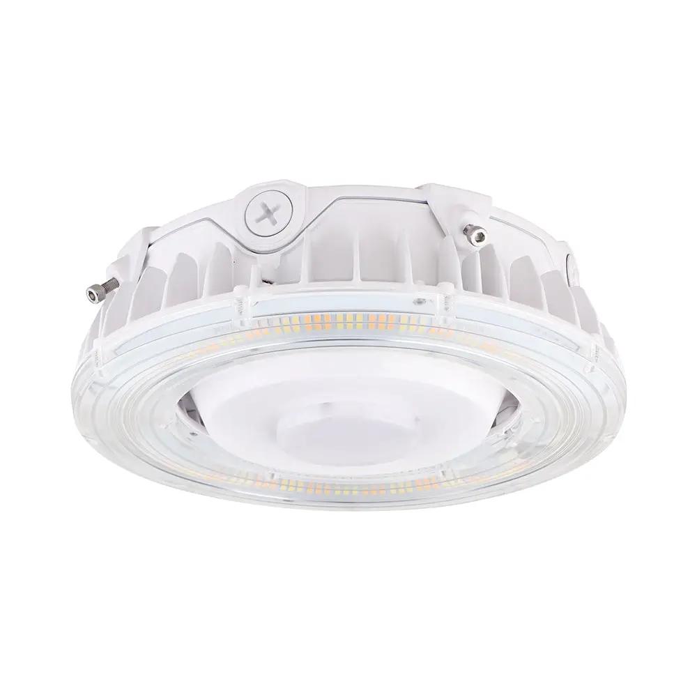 Outdoor Canopy Light, 100 Watt, 12500 to 14000 Lumen Selectable, Color ...