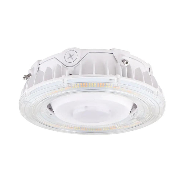 Outdoor Canopy Light, 100 Watt, 12500 to 14000 Lumen Selectable, Color Selectable, 100-277V