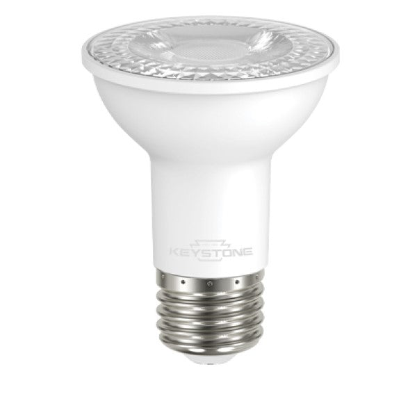 PAR20 Light Bulb, 6.5 Watt, 500 Lumens, Dimmable, 90+ CRI, Medium E26 Base, Energy Star Rated, 120V
