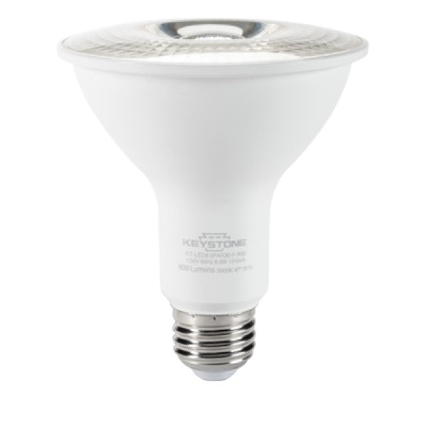 PAR30 Bulb, 9.5 Watt, 800 Lumens, Dimmable, 90+ CRI, Medium E26 Base, Energy Star Rated, 120V