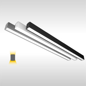 4 Foot Linear LED Light, 50 Watt, 5750 Lumens, 3K/35K/4K Color Changea ...